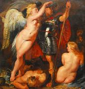 Peter Paul Rubens Crowning of the Hero Spain oil painting artist